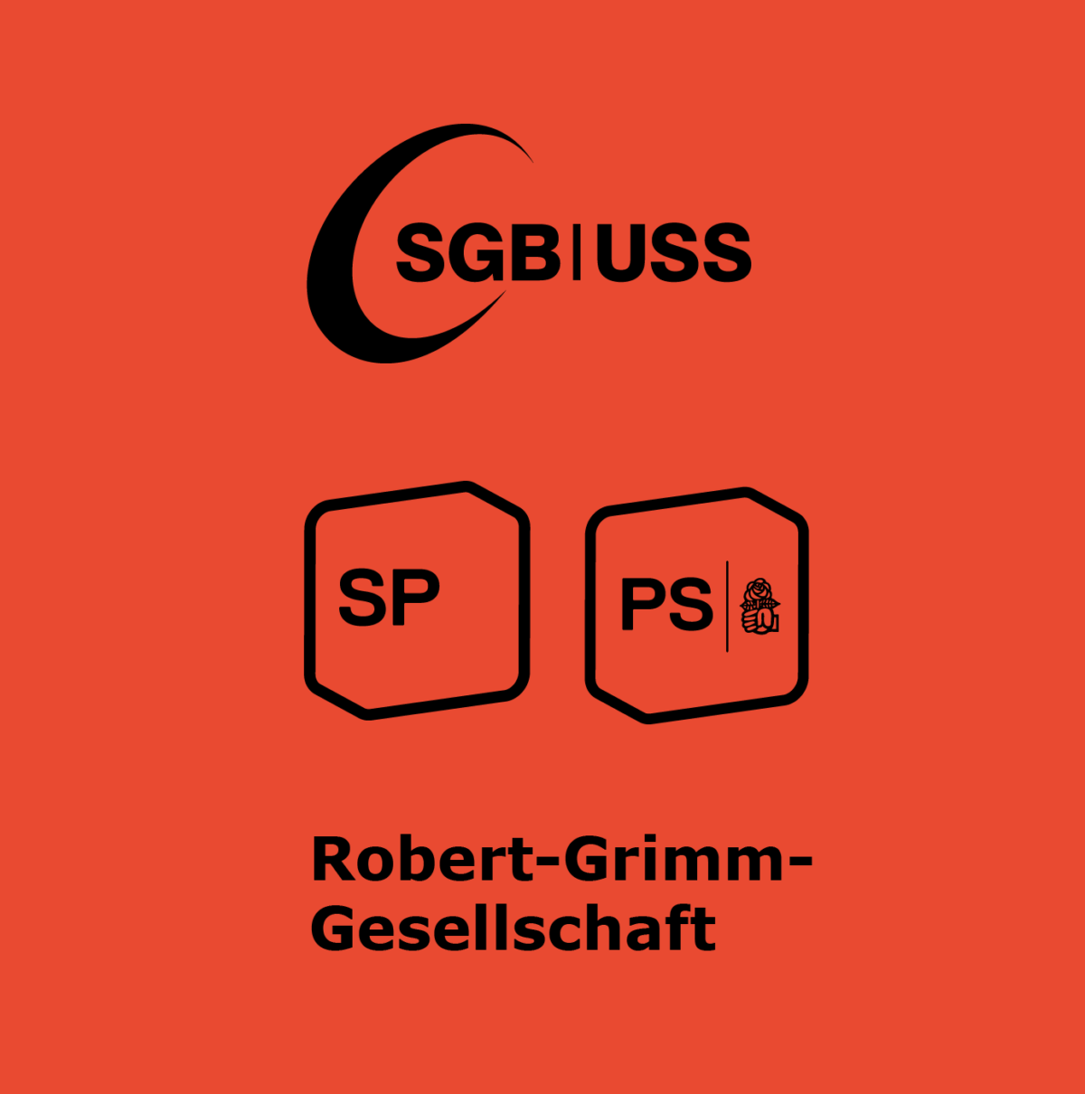 Ein gemeinsames Projekt von SGB, SP und Robert-Grimm-Gesellschaft. 
Un projet commun de l'USS, du PS et de la Société Robert Grimm. 
Un progetto congiunto dell'USS, PS e Robert Grimm Gesellschaft. 